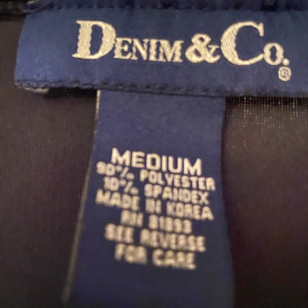 Denim &Co 3 Puce Velvet Tank Jacket Skirt set - Picture 6 of 6